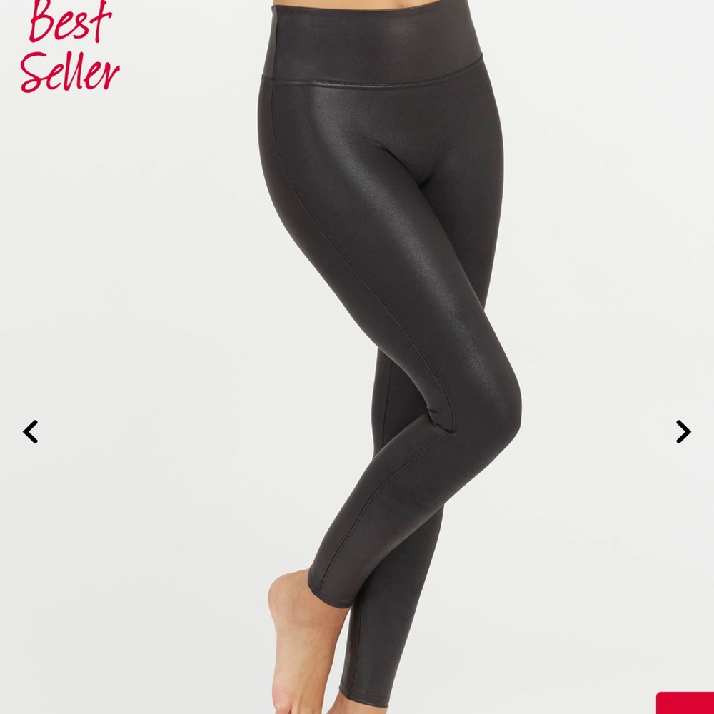 Spanx Faux Leather Leggings